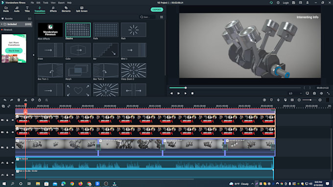 Gig Preview - Create youtube video 3d