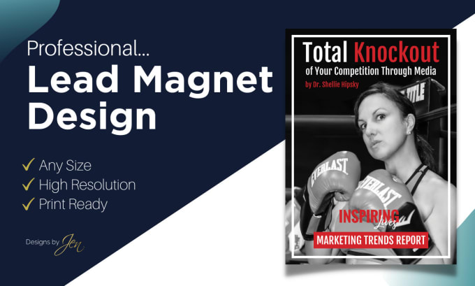 Gig Preview - Design a professional lead magnet