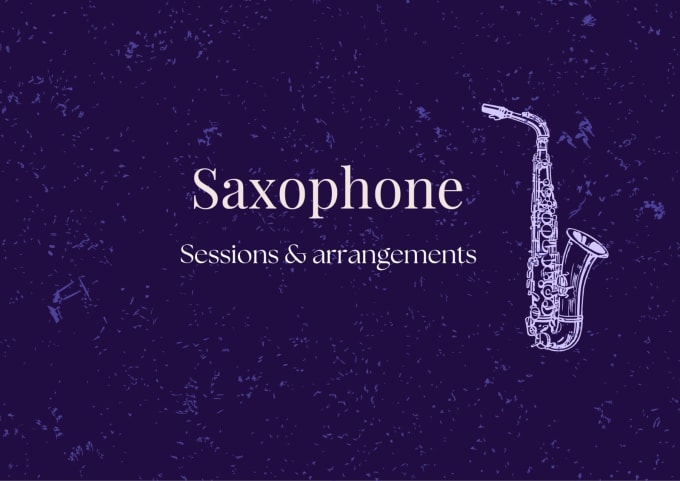 Gig Preview - Record sax for your song