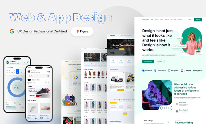 Bestseller - design figma website app and sass dashboard ui ux