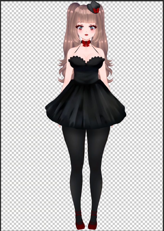 Gig Preview - Adoptable live2d vtuber avatar model