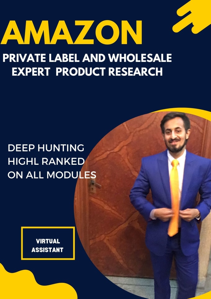 Gig Preview - Amazon fba wholesale product hunting