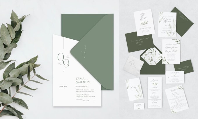 Gig Preview - Design the most beautiful invitation card