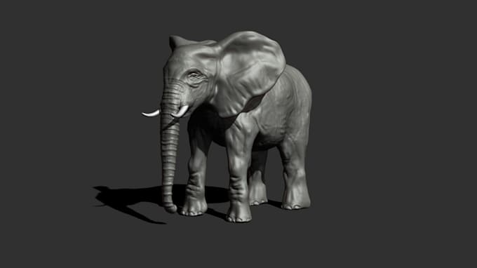 Gig Preview - Create a 3d animal or creature for 3d printing