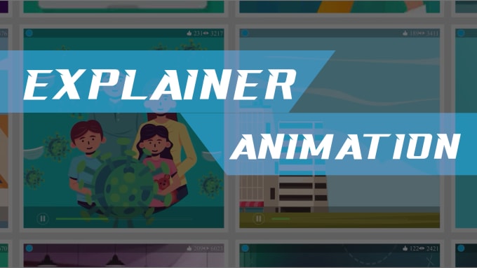 Gig Preview - Create 2d animated cartoon explainer videos for you