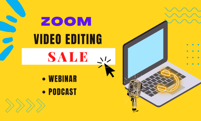 Gig Preview - Professionally edit zoom video conference, webinar, podcast