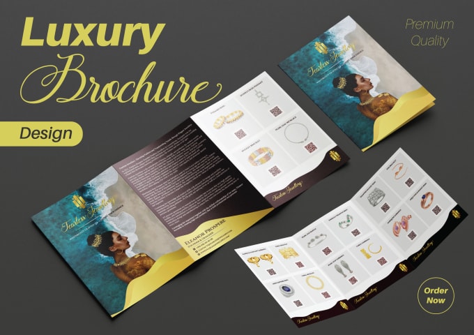 Gig Preview - Design luxury brochure, product catalog or catalogue