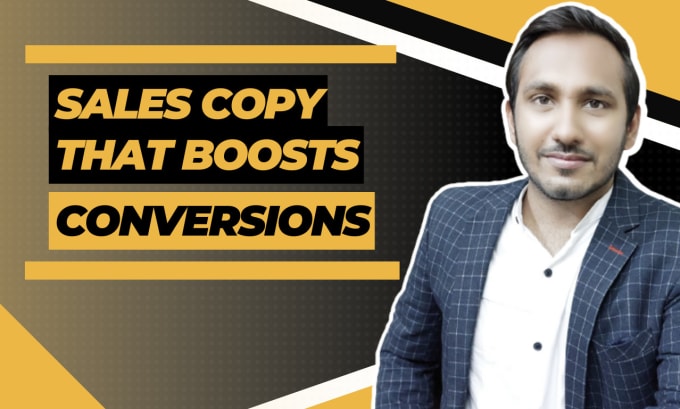 Gig Preview - Be your copywriter for high converting sales copy and landing pages that sells