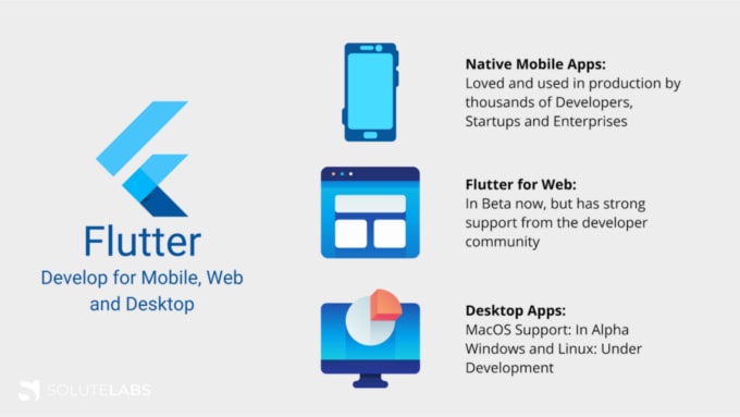 Gig Preview - Develop android, ios, web and desktop apps using flutter