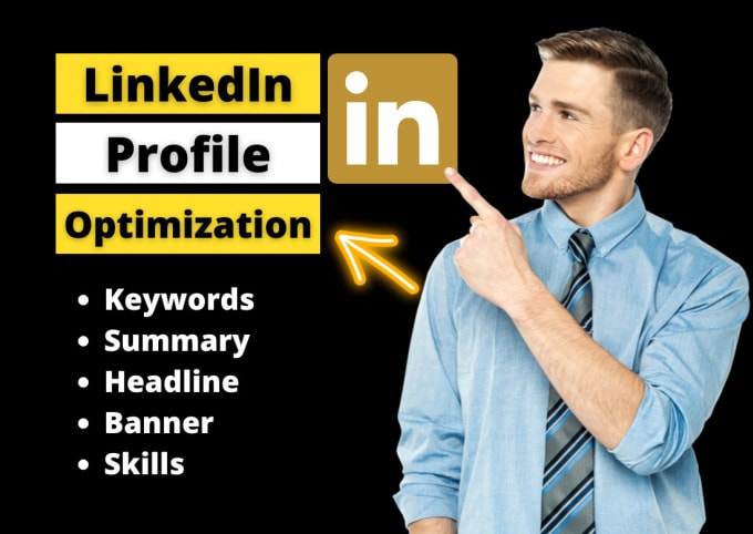 Gig Preview - Create, write, revamp, and optimize your linkedin profile