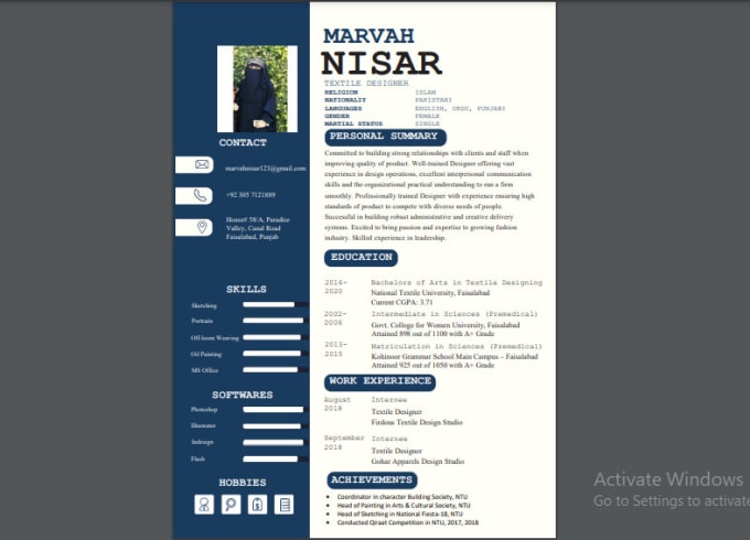 Gig Preview - Design a creative resume and CV templates