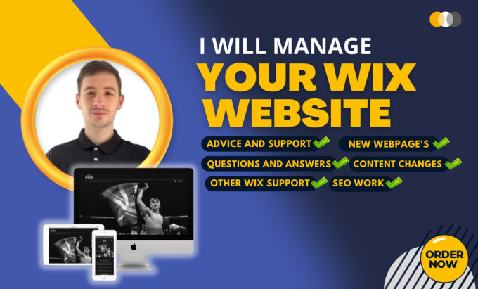 Gig Preview - Manage your wix website