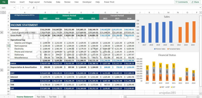 Bestseller - do excel finance reporting as an excel expert