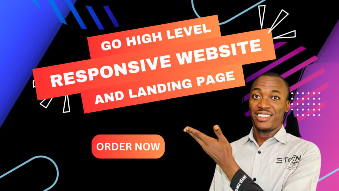 Gig Preview - Build go high level website and gohighlevel landing page