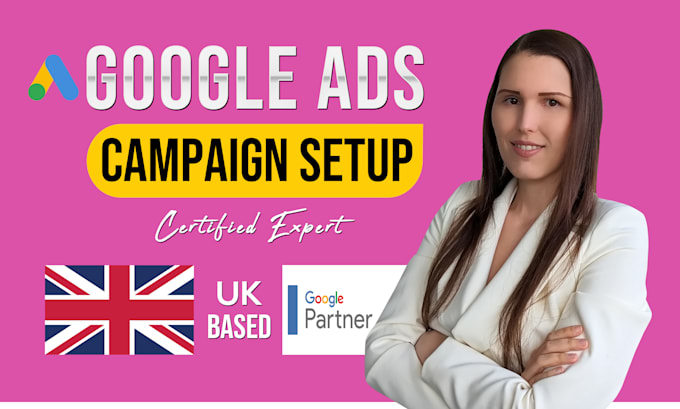 Gig Preview - Setup google ads adwords ppc campaigns, search, shopping ads