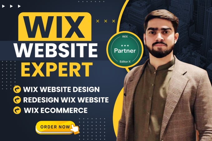 Gig Preview - Design or redesign wix website and wix ecommerce website