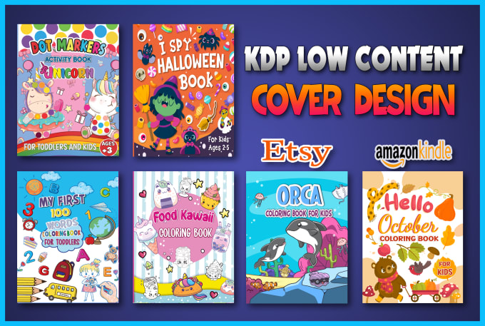 Bestseller - do adults or kids coloring book and activity book design for amazon KDP and etsy