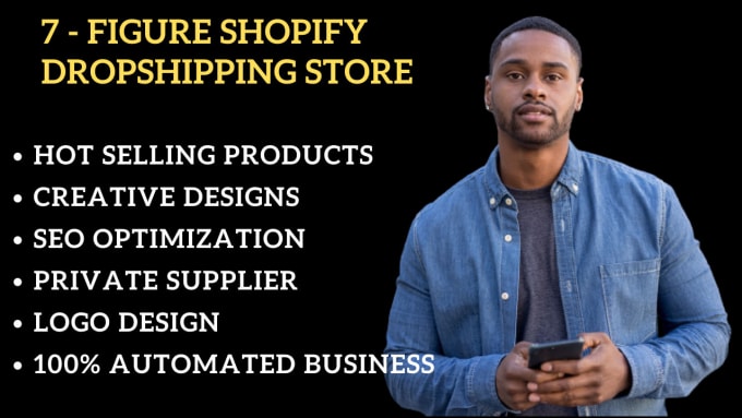 Gig Preview - Create a 20k per month one product shopify dropshiping store