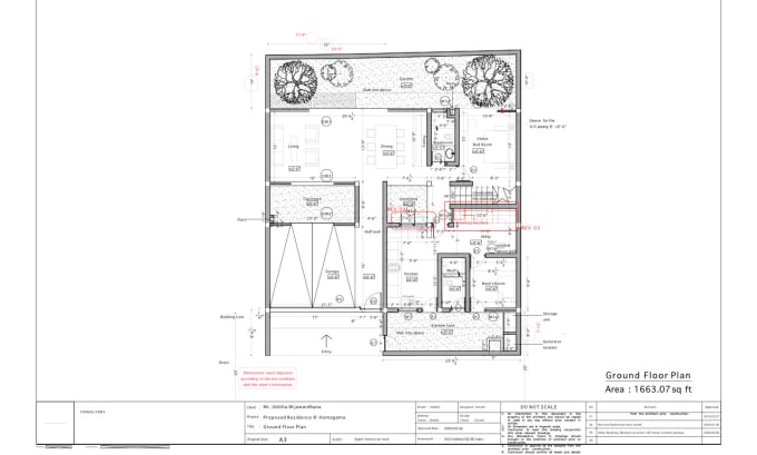 Gig Preview - Make professional 2d and 3d architectural cad drawings