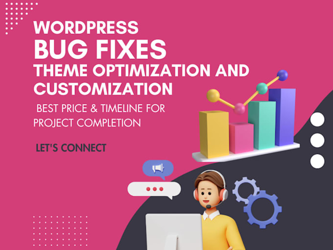 Gig Preview - Fix any type of wordpress bugs within 12  hours