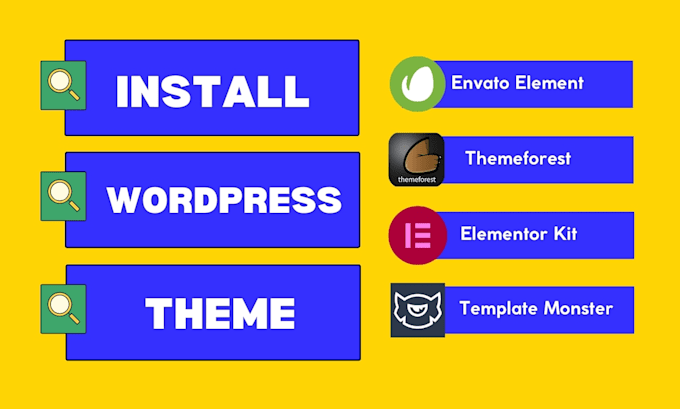 Gig Preview - Install wordpress theme, themeforest or envato elements kits