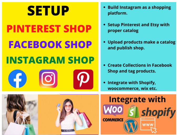 Gig Preview - Build amazing instagram shop online store