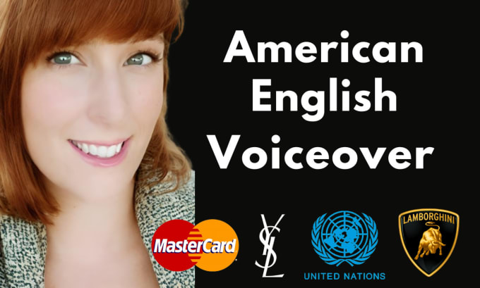 Gig Preview - Record an american english female voice over for a commercial ad or video fast