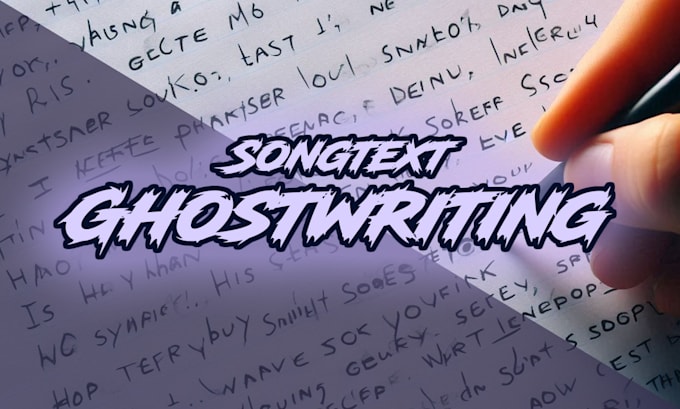 Gig Preview - Ghostwrite your german rapsong incl audio example