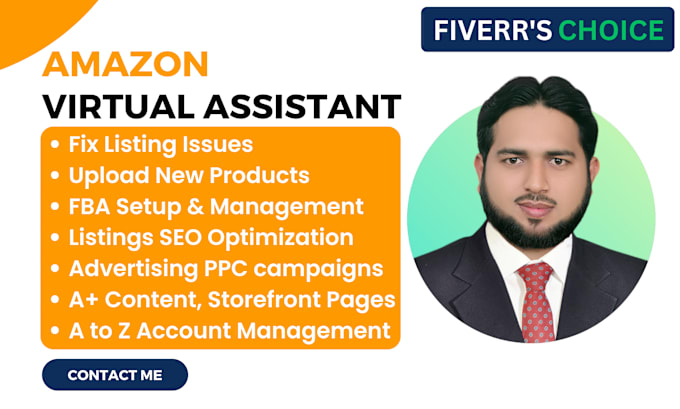 Gig Preview - Be your amazon fba virtual assistant and PPC expert