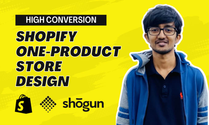 Gig Preview - Create a branded and premium one product shopify dropshipping store