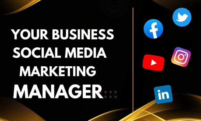 Gig Preview - Be your social media marketing manager and content creator for your business