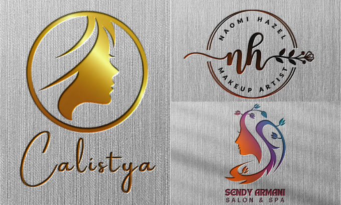 Gig Preview - Design luxury logo for spa, boho, beauty, fashion, boutique, cosmetic watercolor