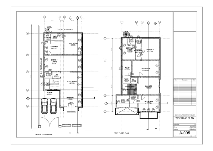 Gig Preview - Draw furniture plan, room map and floor grid plans