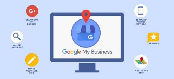 Gig Preview - Do google my business for better visibility in search engine