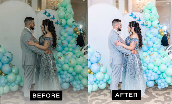 Gig Preview - Do bulk photo editing and color correction in lightroom