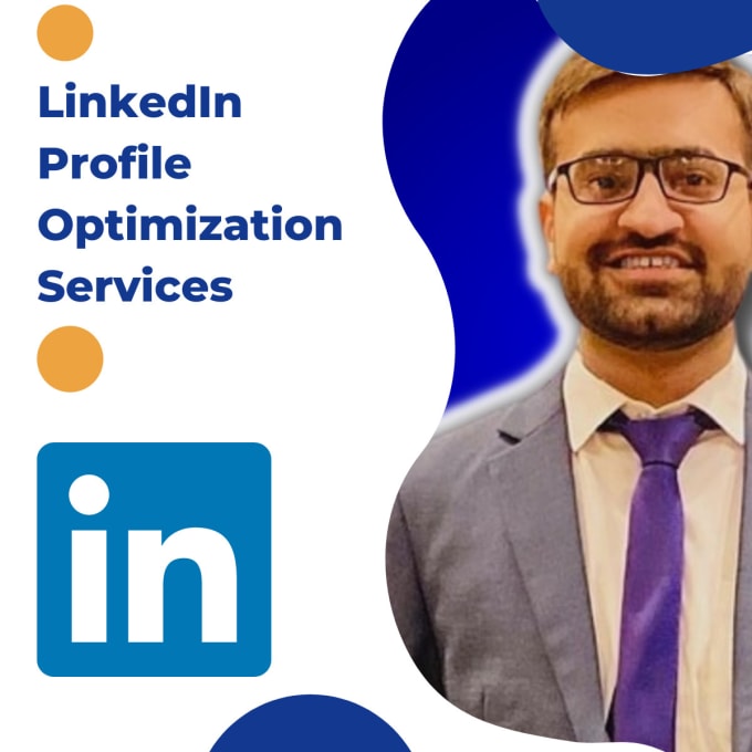 Gig Preview - Make, optimize your professional linkedin profile services