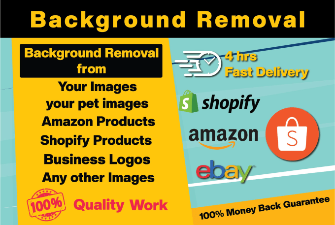 Gig Preview - Remove background from photos, products, and logo in 4hrs