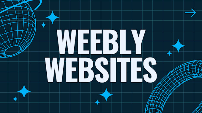 Gig Preview - Design or redesign weebly websites