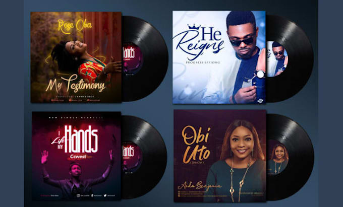 Gig Preview - Design a top notch gospel album cover and cd cover or disc animation