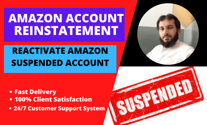 Gig Preview - Do amazon account reinstatement suspension of amazon account