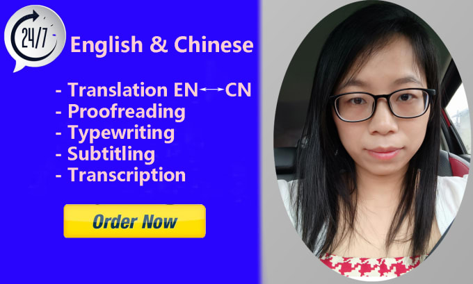 Gig Preview - Provide english to chinese mandarin and pinyin manually