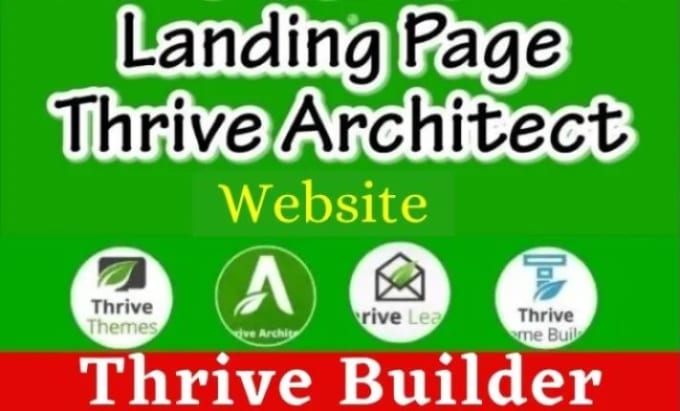 Gig Preview - Be thrive theme landing page expert