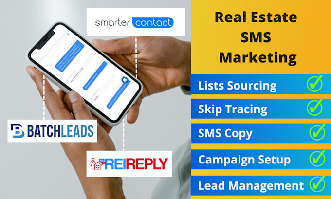 Gig Preview - Set up and manage your SMS marketing campaigns to find leads