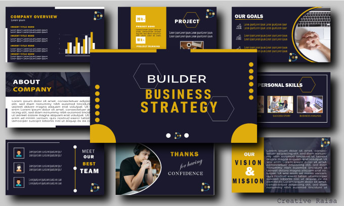 Gig Preview - Design modern powerpoint PPT and canva presentation