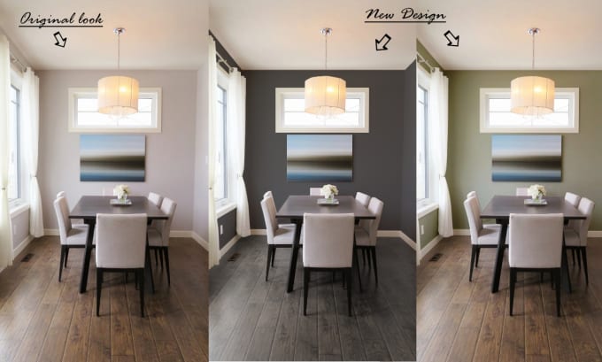 Gig Preview - Do color transformation in interior and exterior