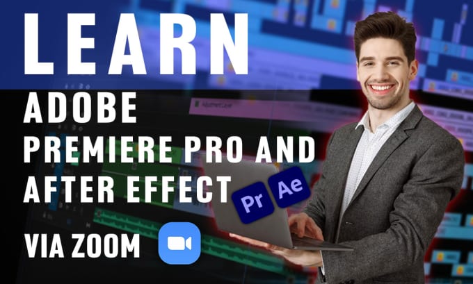 Gig Preview - Teach you how to edit videos in adobe premiere pro and after effect