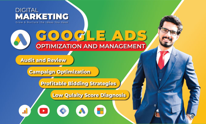 Gig Preview - Our agency will optimize and manage your google ads adwords ppc campaigns