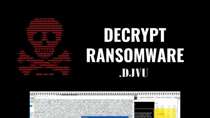 Gig Preview - Decrypt djvu ransomeware data