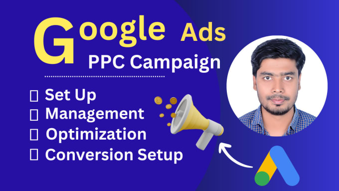 Gig Preview - Setup google ads ppc campaign with conversion tracking