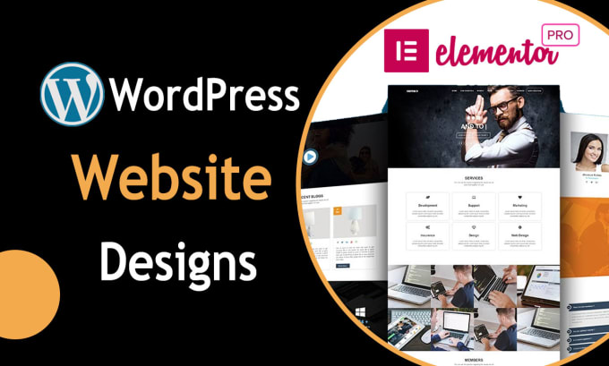 Gig Preview - Design, redesign wordpress website with elementor pro